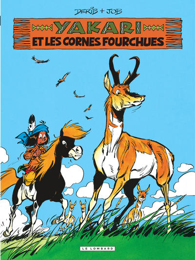 Yakari - Tome 23 - Yakari et les cornes fourchues (version 2012) (9782803631612-front-cover)