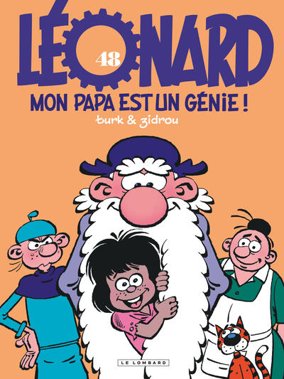 Léonard - Tome 48 - Mon papa est un génie (9782803671588-front-cover)