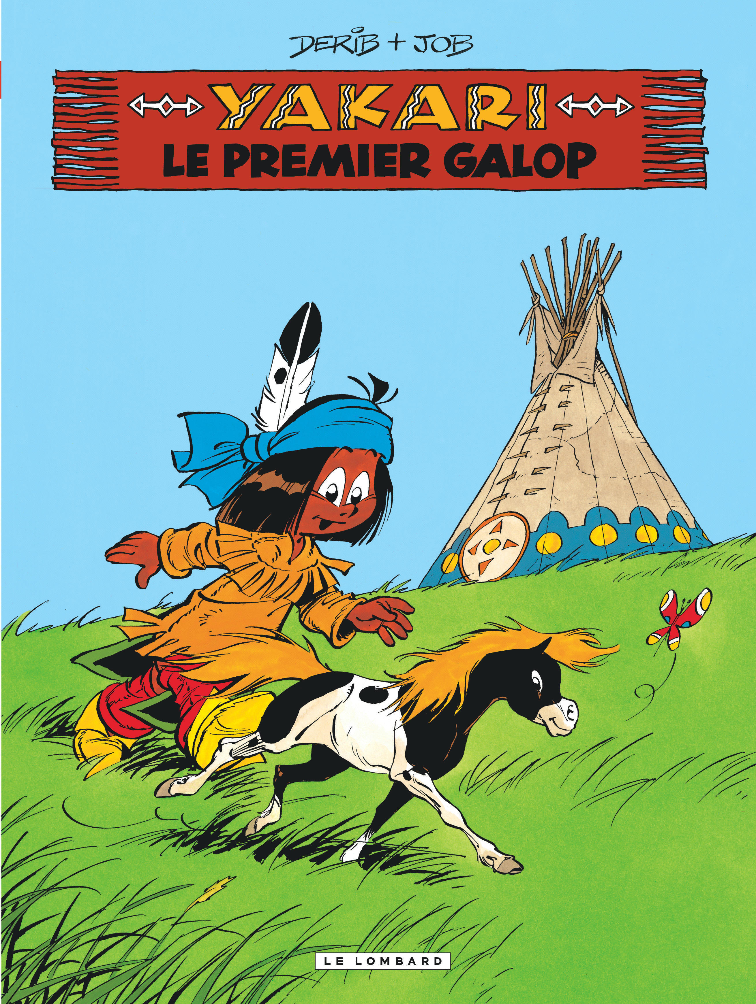 Yakari - Tome 16 - Le Premier galop (version 2013) (9782803631544-front-cover)