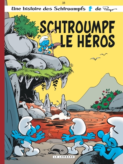 Les Schtroumpfs Lombard - Tome 33 - Schtroumpf le Héros (9782803635436-front-cover)