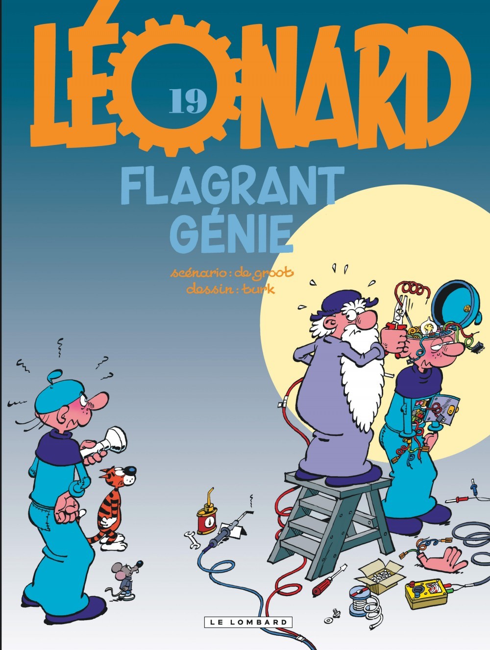 Léonard - Tome 19 - Flagrant génie (9782803617173-front-cover)