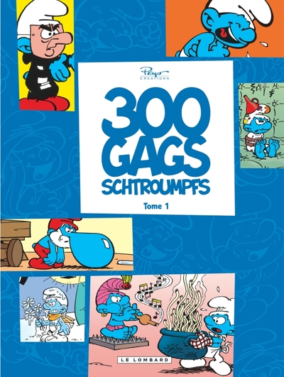300 gags Schtroumpfs - Tome 1 - 300 gags Schtroumpfs 1 (9782803633432-front-cover)