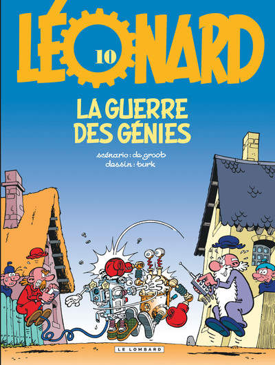 Léonard - Tome 10 - La Guerre des génies (9782803617081-front-cover)