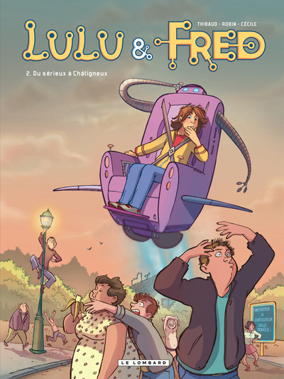 Lulu et Fred - Tome 2 - Du sérieux à Châtigneux (9782803634194-front-cover)
