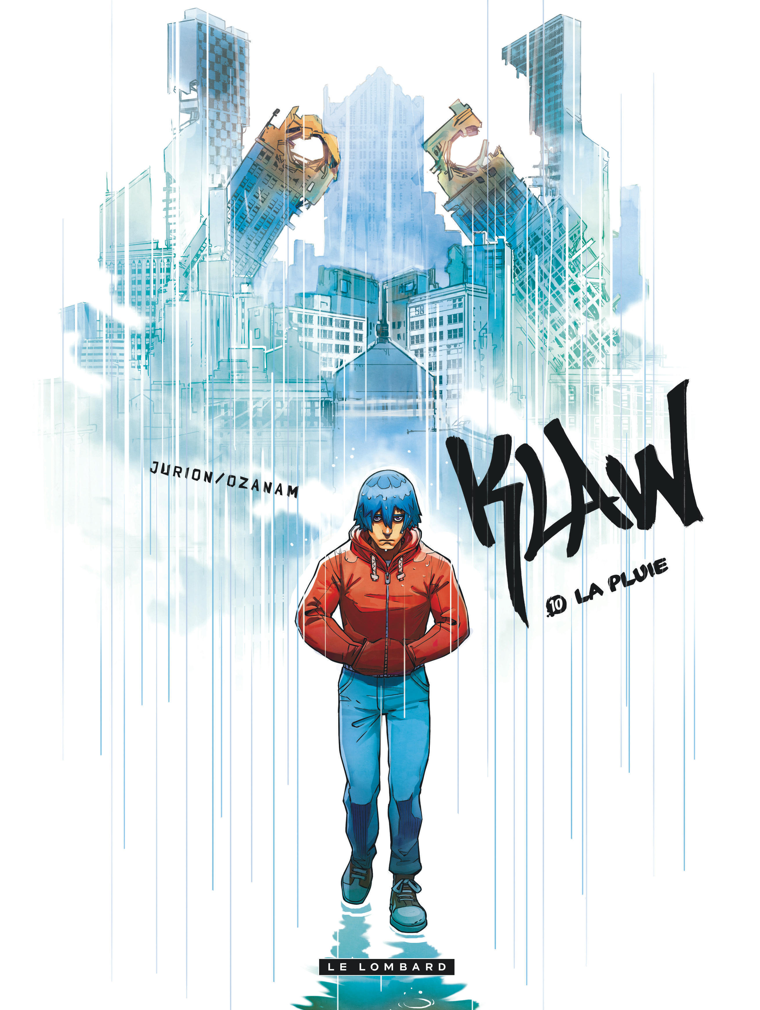 Klaw - Tome 10 - La Pluie (9782803672318-front-cover)