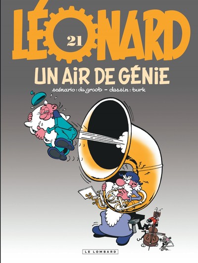 Léonard - Tome 21 - Un Air de génie (9782803617197-front-cover)