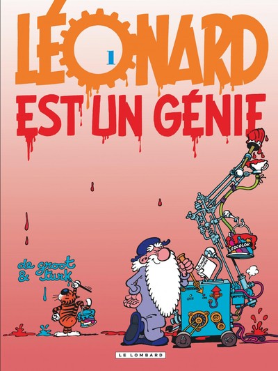 Léonard - Tome 1 - Léonard est un génie (9782803616992-front-cover)