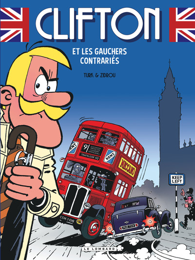 Clifton - Tome 22 - Clifton et les gauchers contrariés (9782803636242-front-cover)