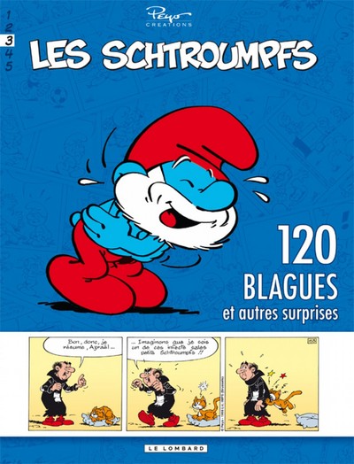 Schtroumpfs (120 Blagues) - Tome 3 (9782803625505-front-cover)