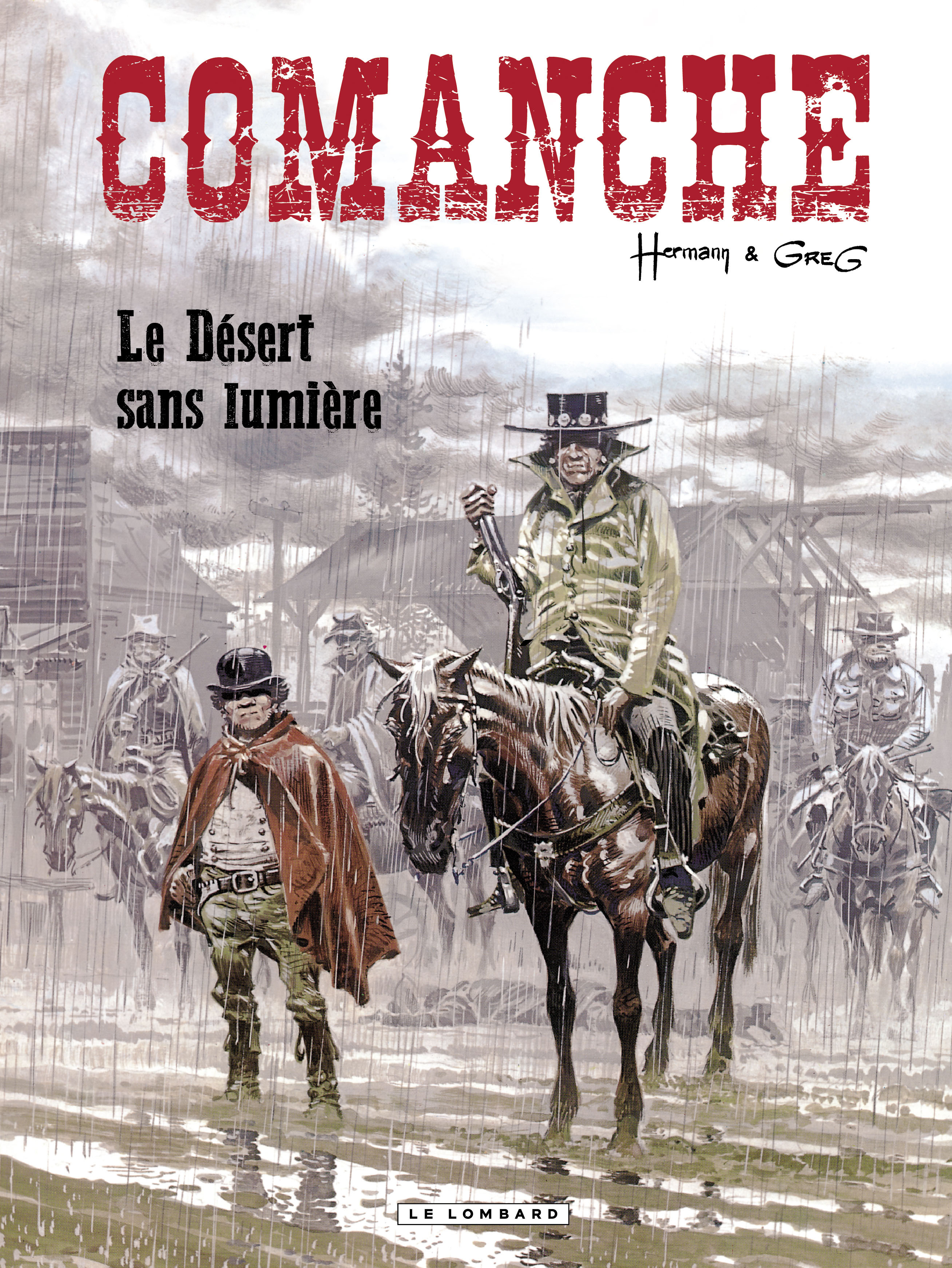 Comanche - Tome 5 - Le Désert sans lumière (9782803671120-front-cover)