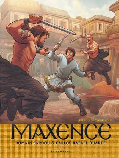 Maxence - Tome 3 - Le Cygne noir (9782803670895-front-cover)