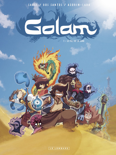 Golam - Tome 1 - Le Fils de la Lune (9782803635177-front-cover)