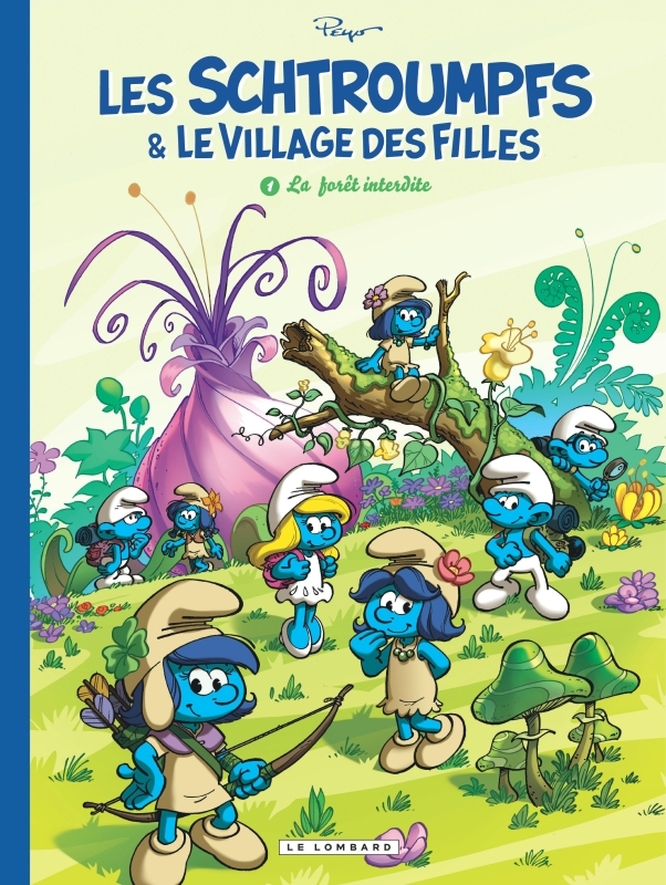 Les Schtroumpfs et le village des filles - Tome 1 - La Forêt interdite (9782803671168-front-cover)