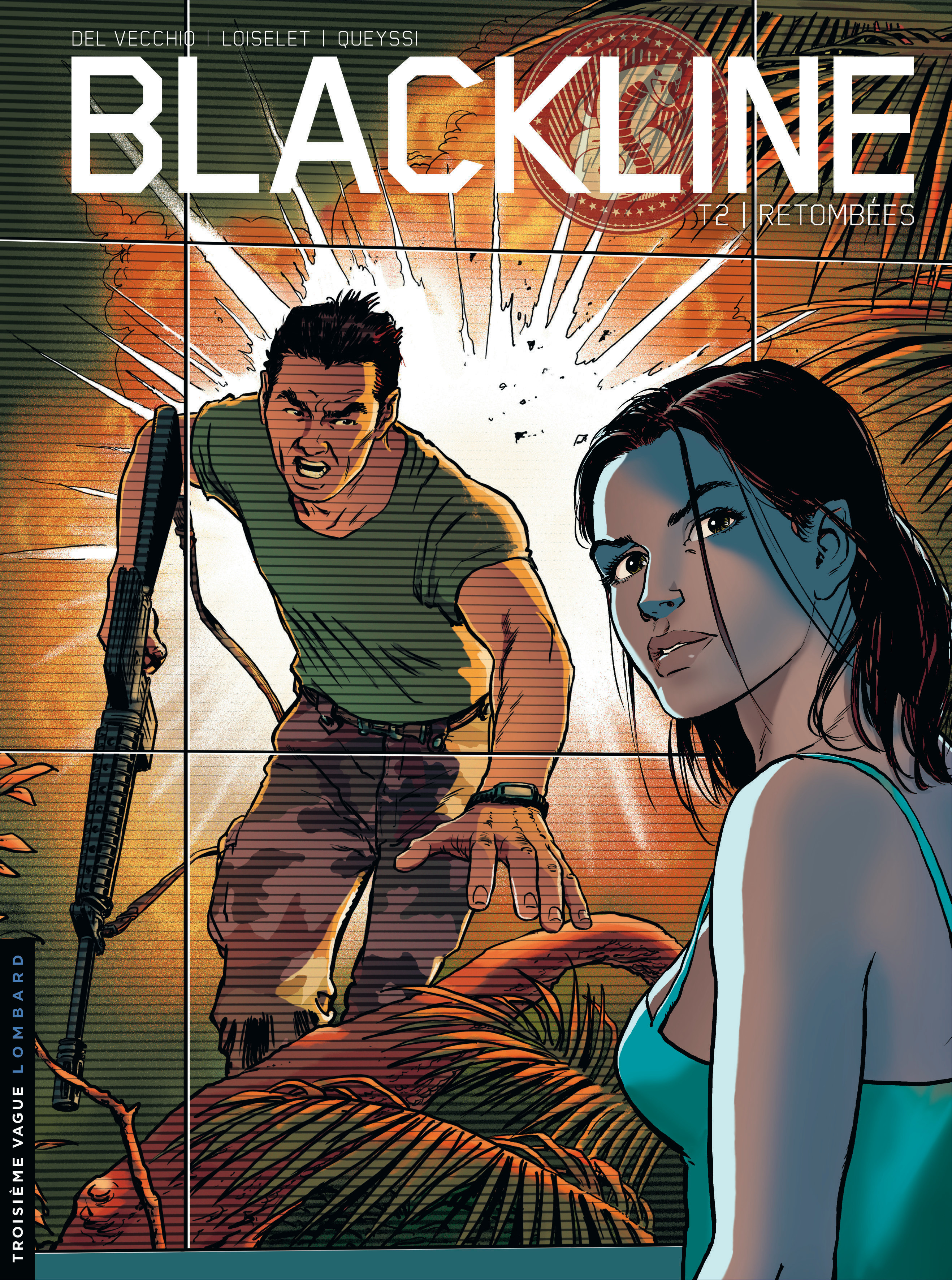 Blackline - Tome 2 - Retombées (9782803630530-front-cover)