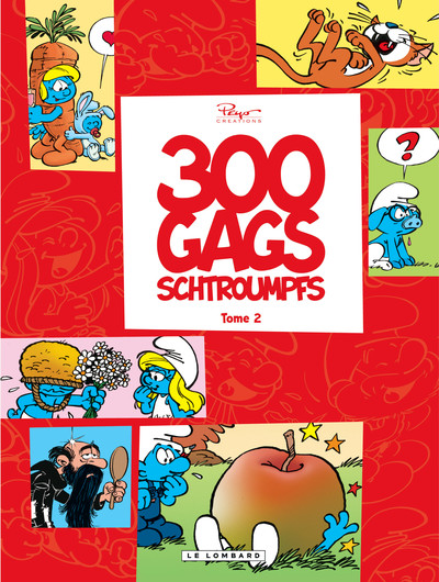300 gags Schtroumpfs - Tome 2 - 300 gags Schtroumpfs 2 (9782803633449-front-cover)