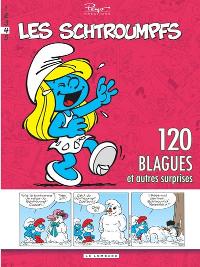 Schtroumpfs (120 Blagues) - Tome 4 (9782803626687-front-cover)