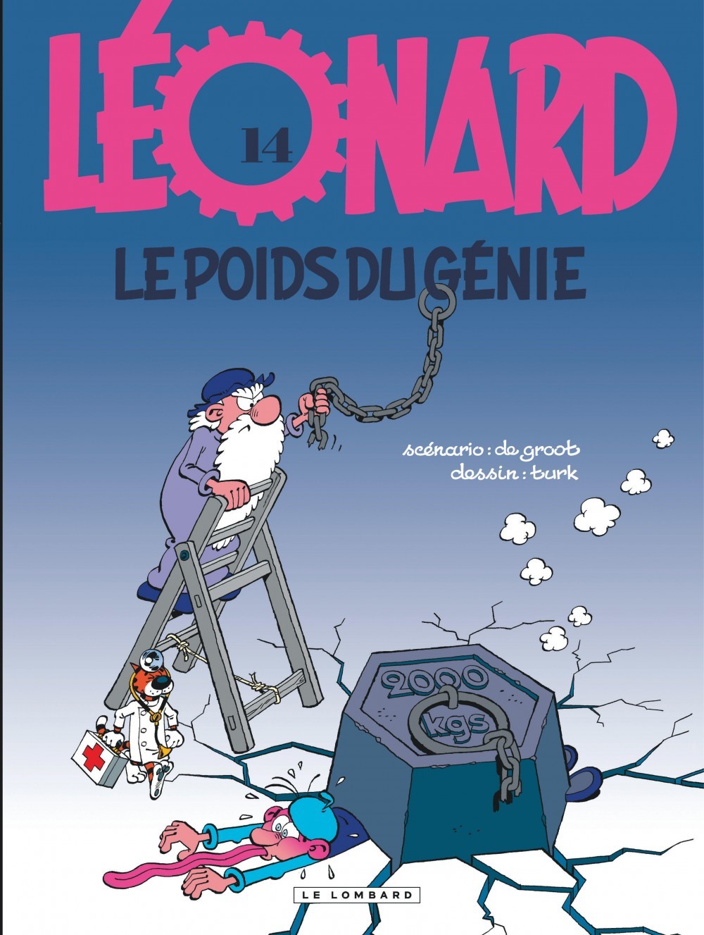 Léonard - Tome 14 - Le Poids du génie (9782803617128-front-cover)