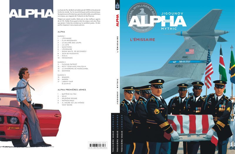 Alpha - Tome 6 - L'Émissaire (9782803616398-front-cover)