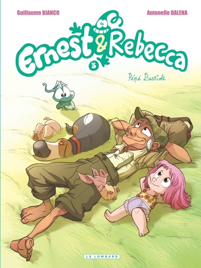 Ernest & Rebecca - Tome 3 - Pépé Bestiole (9782803633173-front-cover)