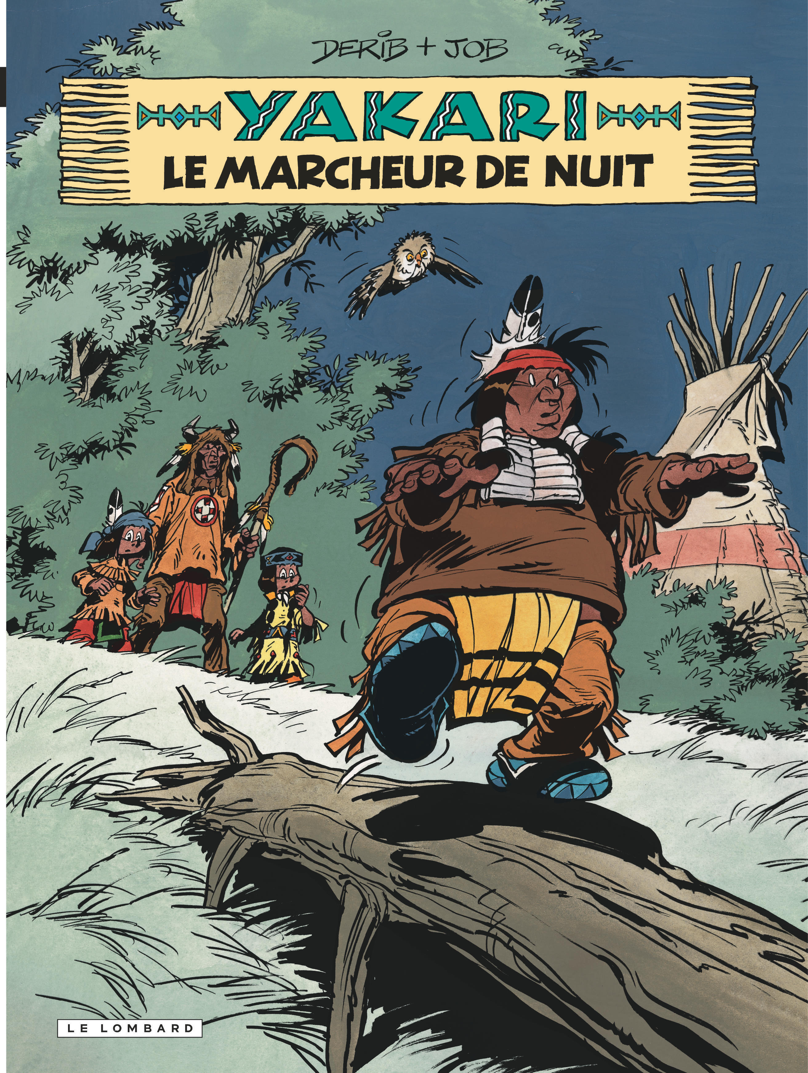 Yakari - Tome 30 - Le Marcheur de nuit (version 2012) (9782803631681-front-cover)