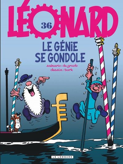 Léonard - Tome 36 - Le Génie se gondole (9782803621477-front-cover)