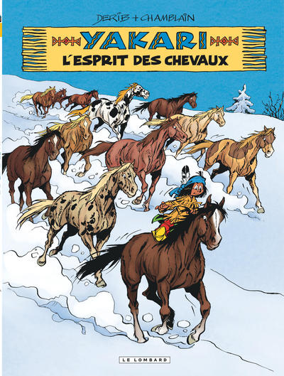 Yakari - Tome 40 - L'Esprit des chevaux (9782803673735-front-cover)