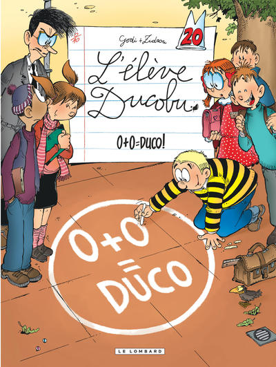 Ducobu  - Tome 20 - 0+0Duco! (9782803634477-front-cover)