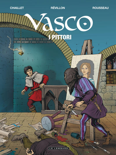 Vasco - Tome 28 - I pittori (9782803671243-front-cover)