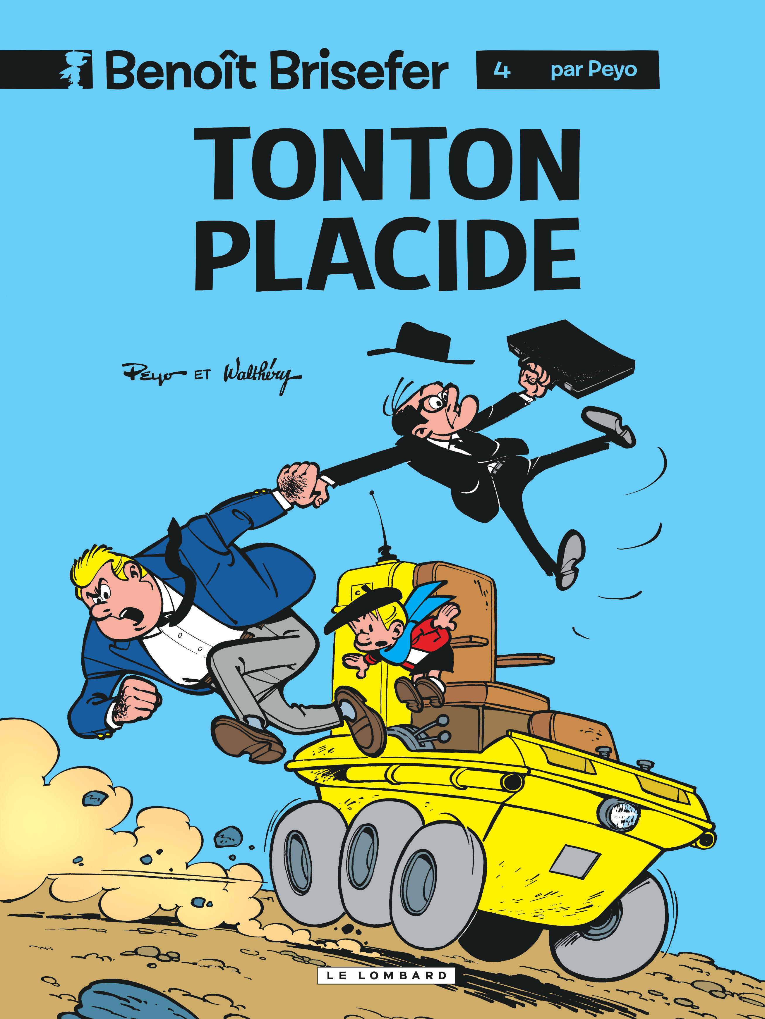 Benoît Brisefer (Lombard) - Tome 4 - Tonton Placide (9782803612918-front-cover)