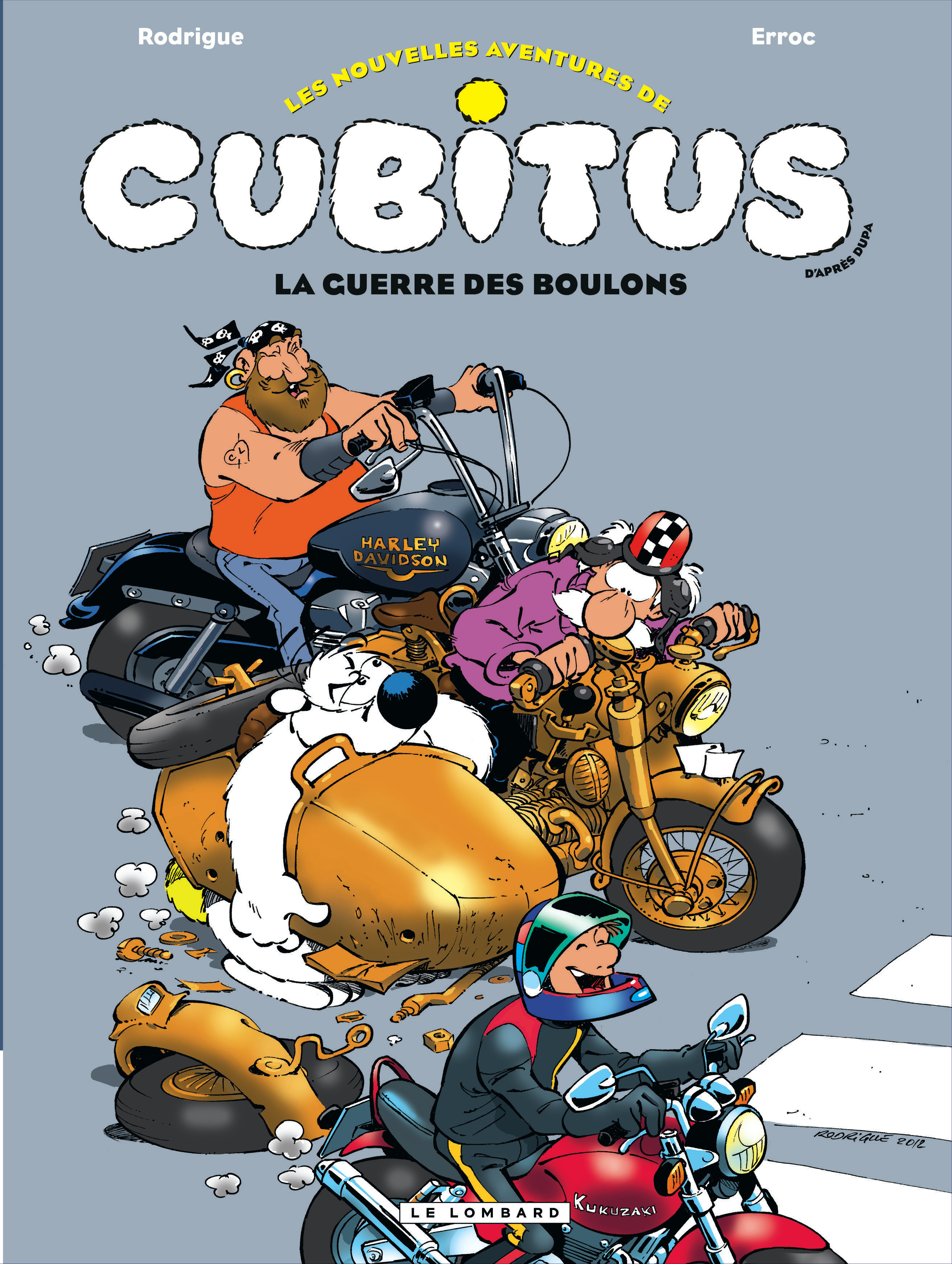 Les Nouvelles aventures de Cubitus - Tome 8 - La Guerre des boulons (9782803632169-front-cover)