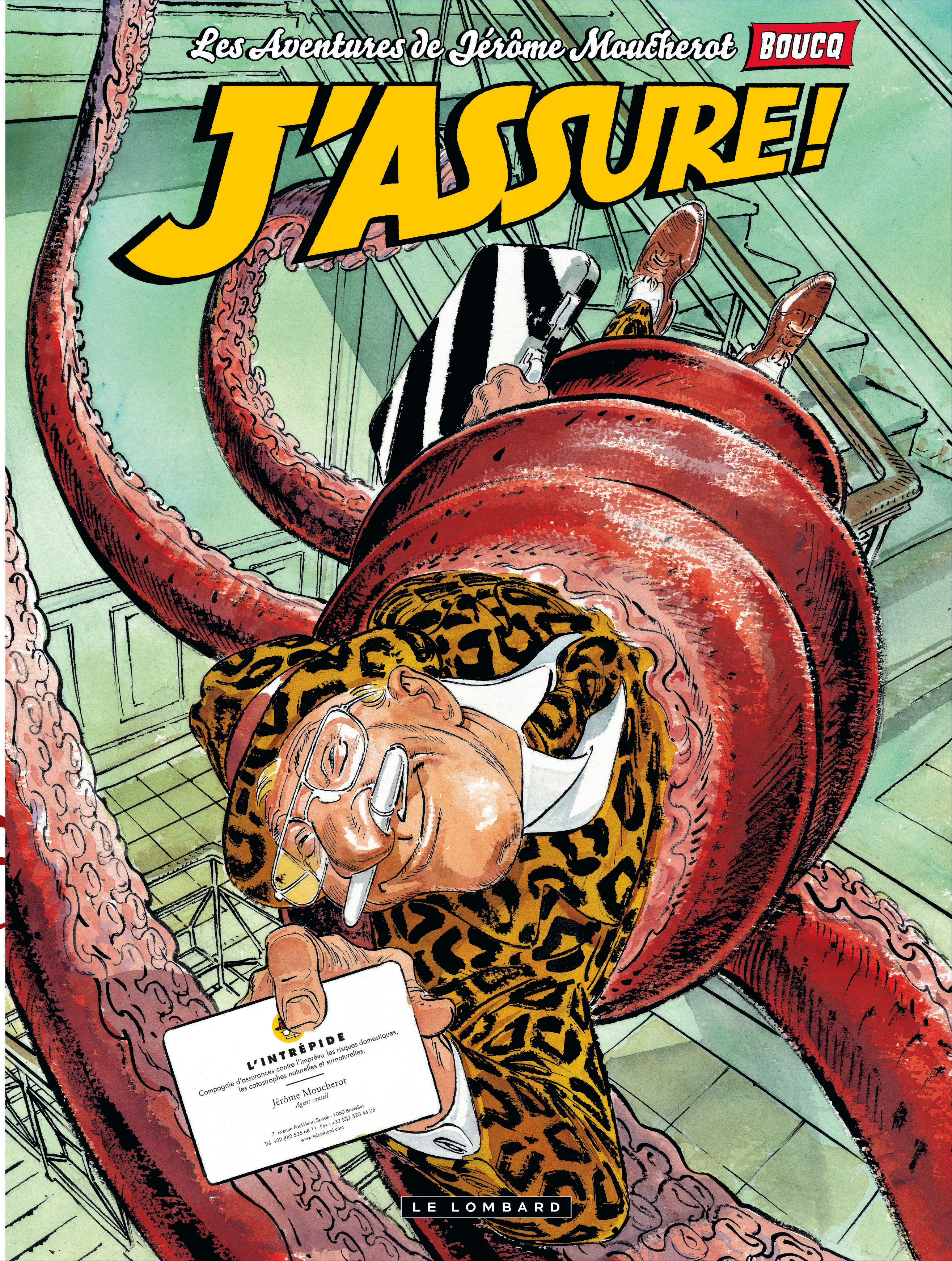 Jérôme Moucherot - Tome 4 - J'assure ! (9782803630844-front-cover)