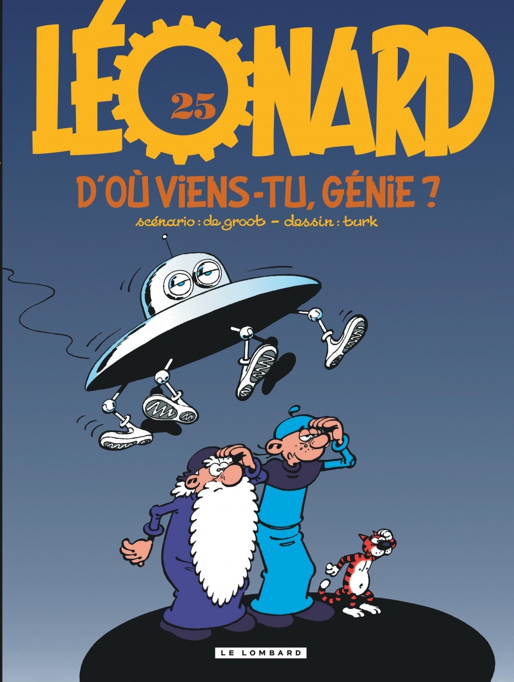 Léonard - Tome 25 - D'où viens-tu, génie ? (9782803617234-front-cover)