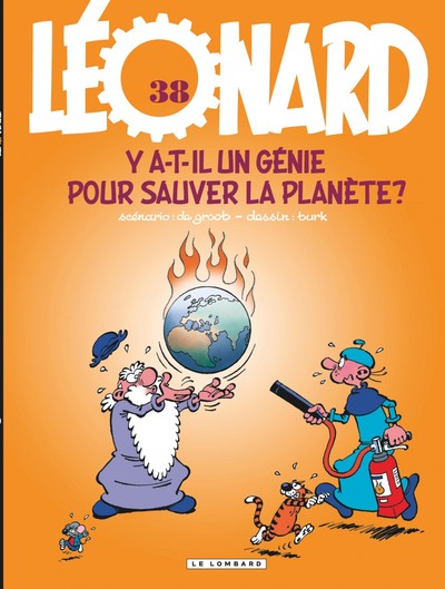 Léonard - Tome 38 - Y a-t-il un génie pour sauver la planète ? (9782803623792-front-cover)