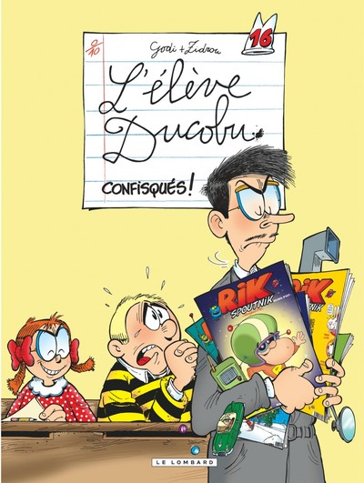 Ducobu  - Tome 16 - Confisqués (9782803626403-front-cover)