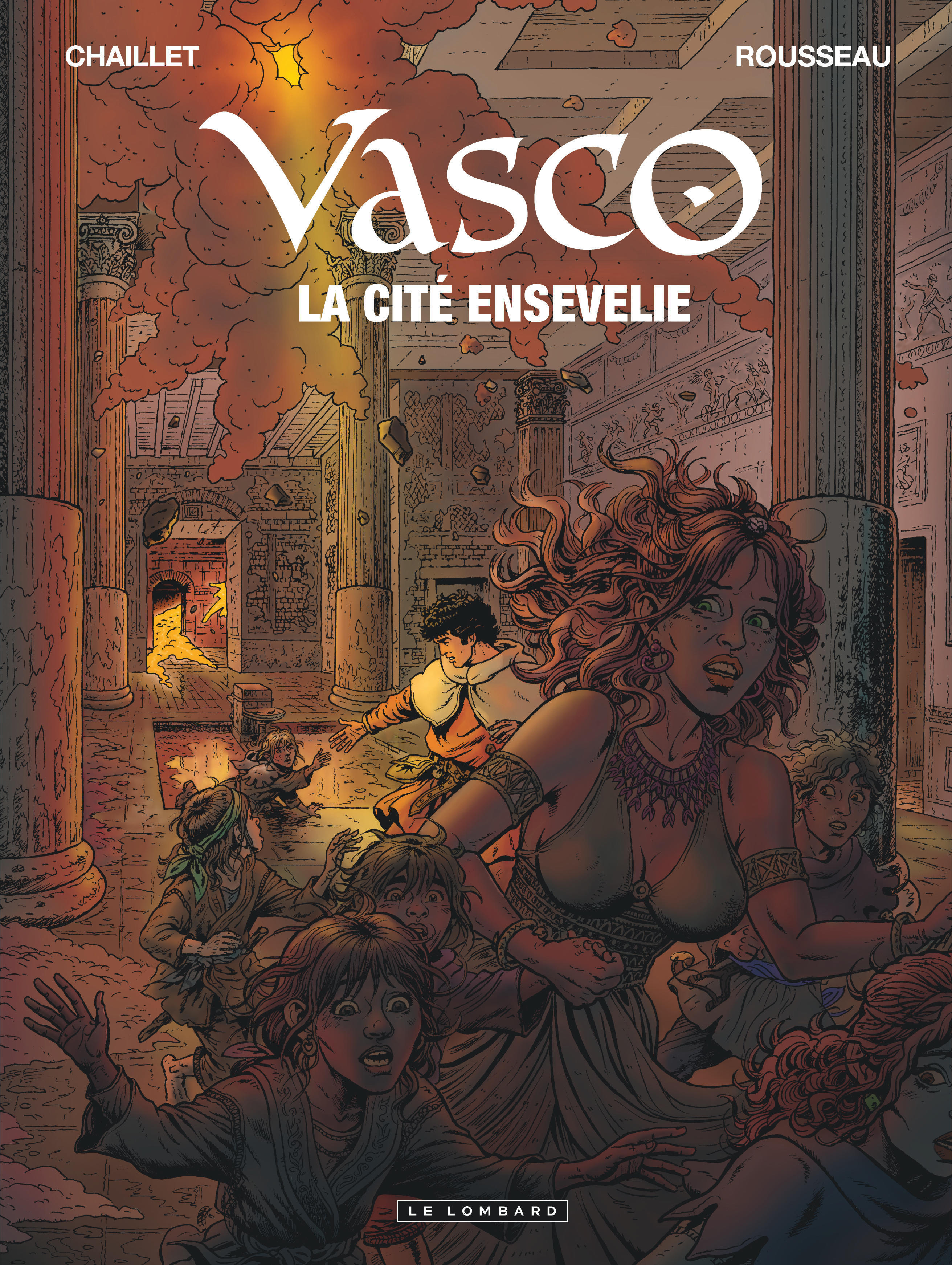 Vasco - Tome 26 - La Cité ensevelie (9782803635412-front-cover)