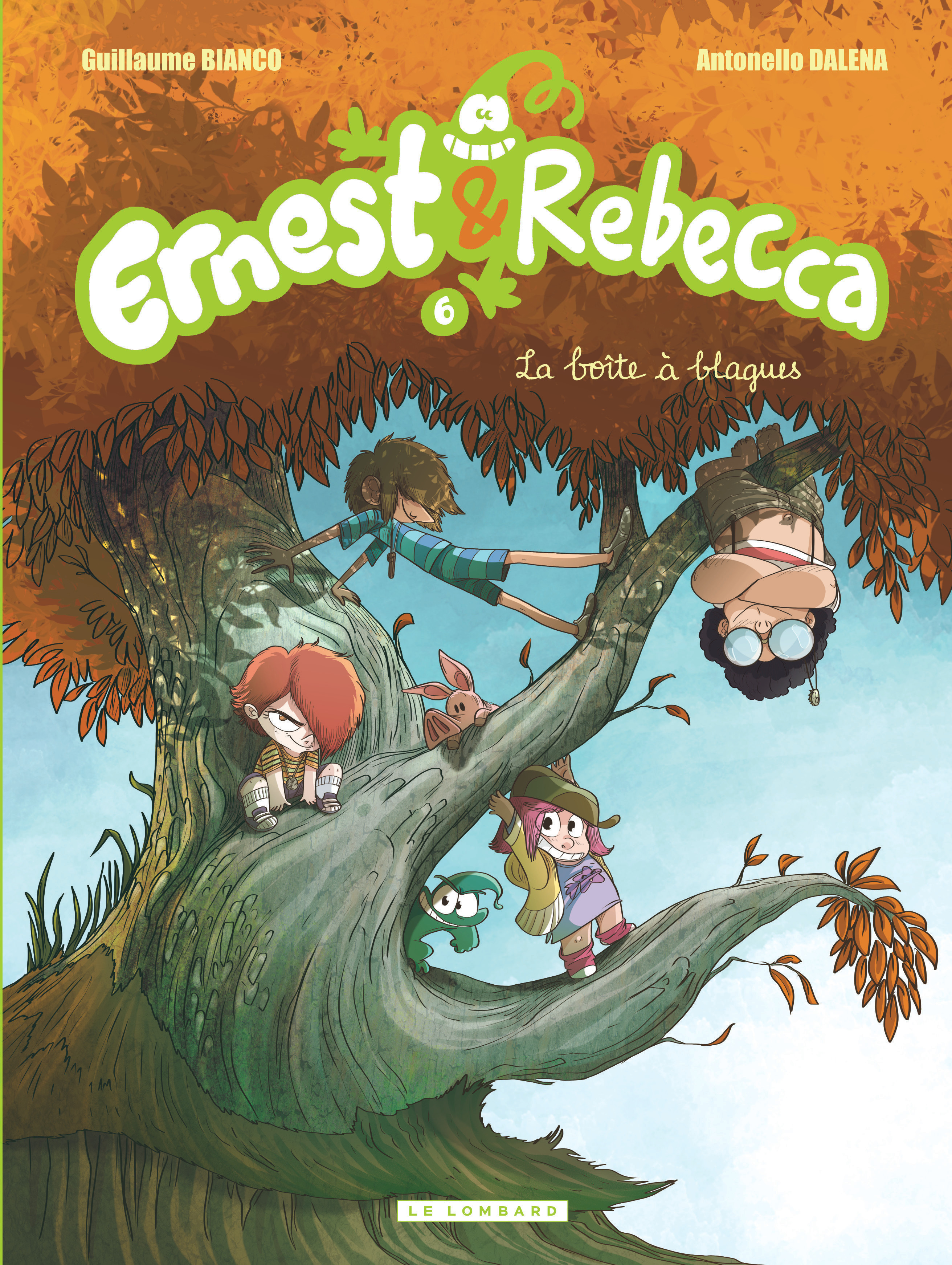 Ernest & Rebecca - Tome 6 - La Boîte à blagues (9782803634583-front-cover)