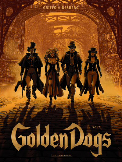 Golden Dogs - Tome 1 - Fanny (9782803634262-front-cover)
