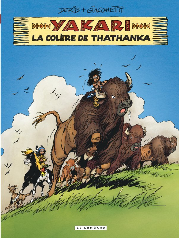 Yakari - Tome 42 - La colère de Thathanka (9782803680306-front-cover)