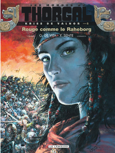 Kriss de Valnor - Tome 5 - Rouge comme le Raheborg (9782803634071-front-cover)