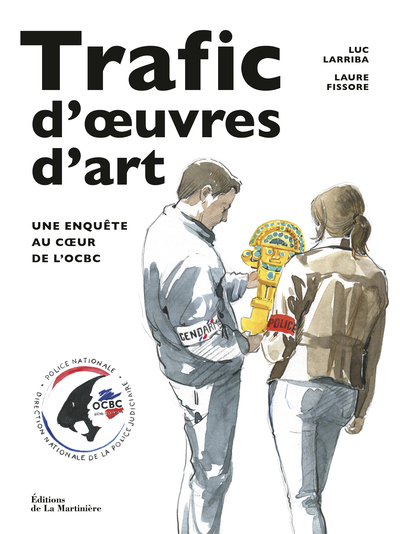 Trafic d'œuvres d'art, Une enquête au cœur de l'OCBC (9791040119555-front-cover)
