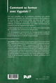 Comment se former avec Vygotski ?, Une réponse à la crise de l'éducation et de la formation (9791030010541-back-cover)