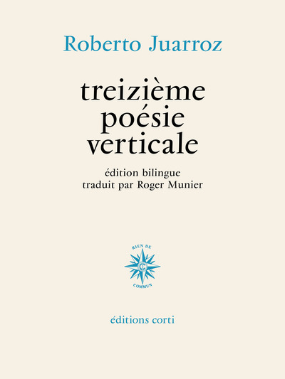 Treizième poésie verticale (9782714313416-front-cover)