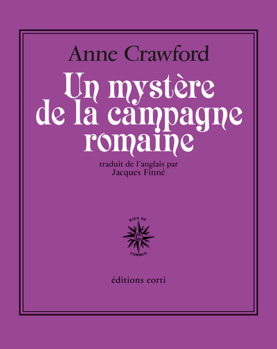 Un mystère de la campagne romaine (9782714313669-front-cover)