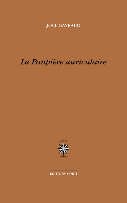 LA PAUPIÈRE AURICULAIRE (9782714311979-front-cover)