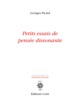 Petits essais de pensée dissonante (9782714312266-front-cover)