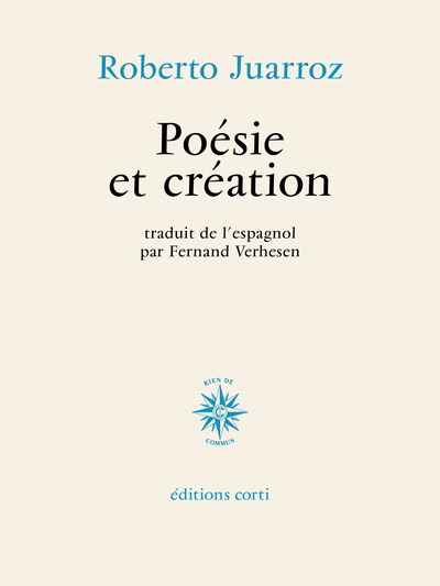 Poésie et création, NOUVELLE EDITION (9782714313645-front-cover)