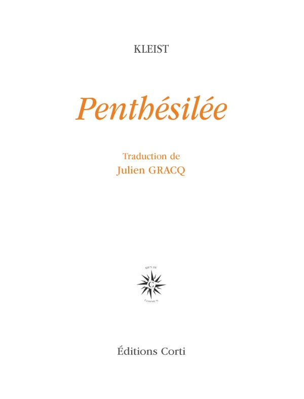 Penthésilée (9782714312402-front-cover)