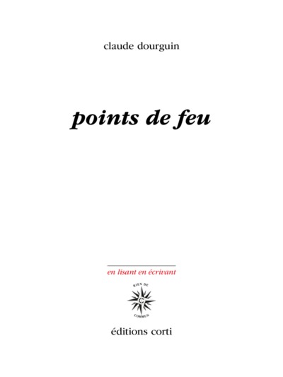 POINTS DE FEU (9782714311443-front-cover)