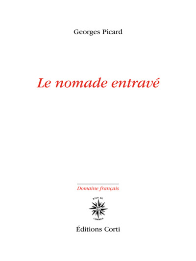 LE NOMADE ENTRAVE (9782714312136-front-cover)