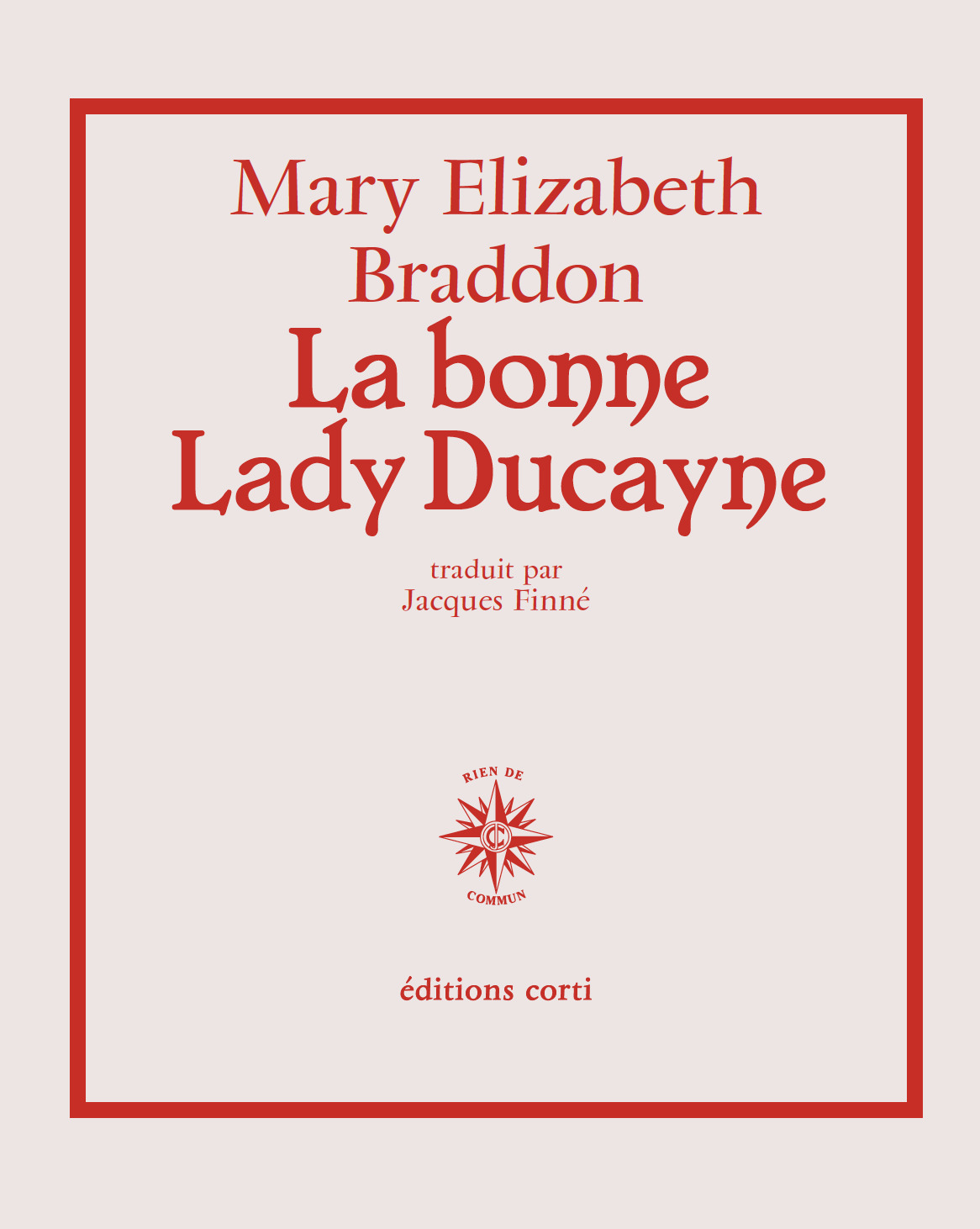 La bonne Lady Ducayne (9782714313072-front-cover)